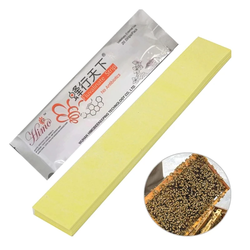 20Pcs/Bag Acaricide Strips Fluvalinate Bee Killer Tool Beekeeping Control Supplies Accessories
20Pcs/Bag Acaricide Strips Fluvalinate Bee Killer Tool Beekeeping Control Supplies Accessories