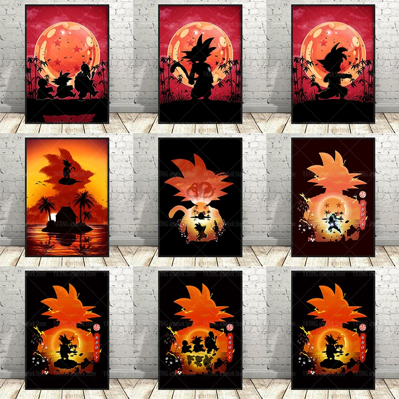 Dragon Ball Japanese Classic Anime Canvas Painting Goku Posters and Prints Wall Art Pictures Home Children's Bedroom Decoration
Dragon Ball Japanese Classic Anime Canvas Painting Goku Posters and Prints Wall Art Pictures Home Children's Bedroom Decoration