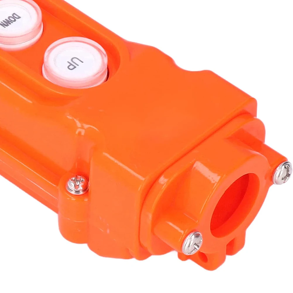 Parts Push Button Switch Box IP65 Orange Rainproof Switch Hoist Push Button 1 Pcs 1 X Rubber Joint Sleeve 220/500V
Parts Push Button Switch Box IP65 Orange Rainproof Switch Hoist Push Button 1 Pcs 1 X Rubber Joint Sleeve 220/500V