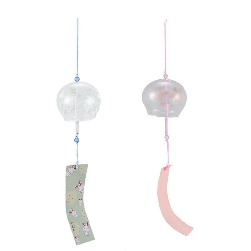 2 Pcs Creative Japanese Handmade Glass Painting And Wind Chimes Door Decoration Gift For Girls, Style 6 & Style 7
2 Pcs Creative Japanese Handmade Glass Painting And Wind Chimes Door Decoration Gift For Girls, Style 6 & Style 7
