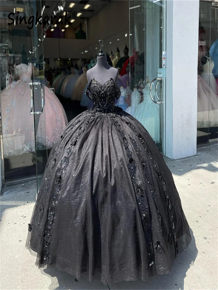 Новое поступление, Симпатичные черные платья принцессы Quinceanera 2023, бальное платье с цветочной аппликацией и бусинами, милые платья 16, платья, ...
Новое поступление, Симпатичные черные платья принцессы Quinceanera 2023, бальное платье с цветочной аппликацией и бусинами, милые платья 16, платья, ...