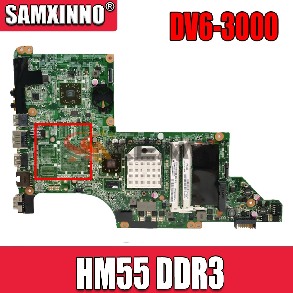 Akemy 630281-001 Laptop motherboard For Hp DV6-3000 DV6T Intel hm55 DDR3 Socket PGA989
Akemy 630281-001 Laptop motherboard For Hp DV6-3000 DV6T Intel hm55 DDR3 Socket PGA989