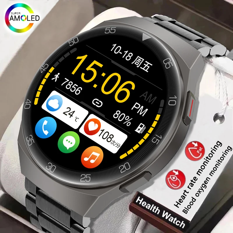 Android Huawei Smart Watch Men AMOLED 360*360 HD Screen Heart rate Monitoring Bluetooth Call IP68 Waterproof SmartWatch 2023 New
Android Huawei Smart Watch Men AMOLED 360*360 HD Screen Heart rate Monitoring Bluetooth Call IP68 Waterproof SmartWatch 2023 New
