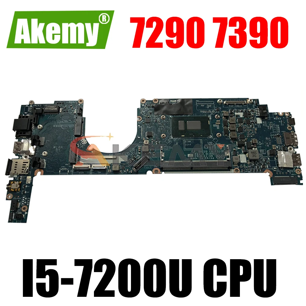 Материнская плата для ноутбука Dell Latitude 7290 7390, модель DAZ20 I5-7200U T6C3C 3DRR6, протестированная материнская плата 100% 
Материнская плата для ноутбука Dell Latitude 7290 7390, модель DAZ20 I5-7200U T6C3C 3DRR6, протестированная материнская плата 100%