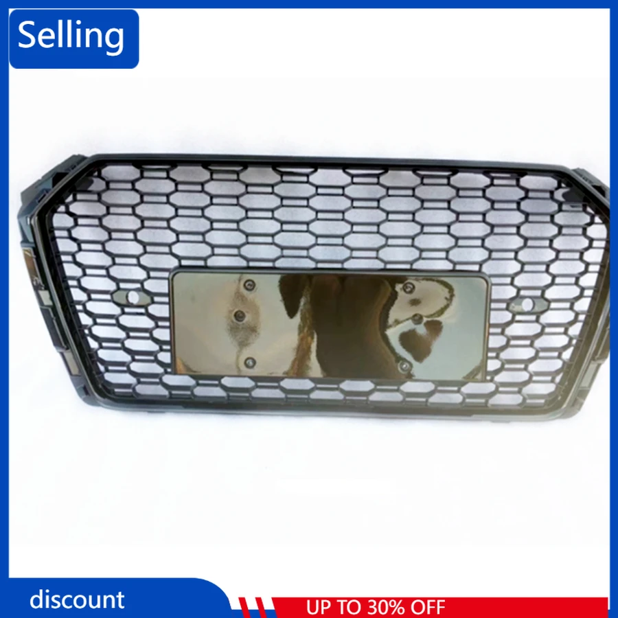 For RS4 Style Front Sport Hex Mesh Honeycomb Hood Grill Gloss Black for Audi A4/S4 B9 2017-2019 Car Accessories fast ship
For RS4 Style Front Sport Hex Mesh Honeycomb Hood Grill Gloss Black for Audi A4/S4 B9 2017-2019 Car Accessories fast ship