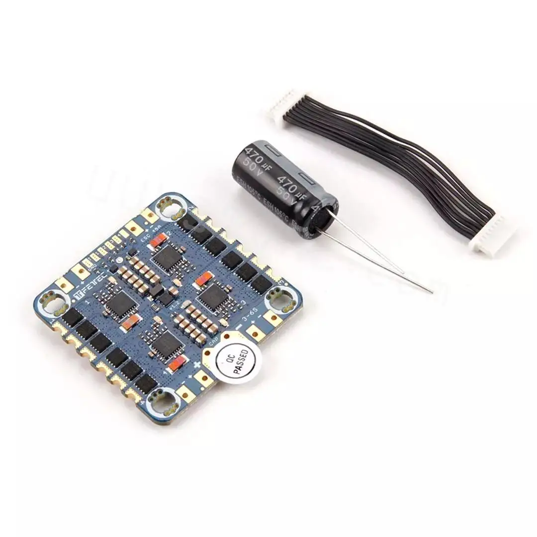 HolyBro FETtec 4in1 45A ESC 3-6S 128K PWM DSHOT2400 KISS FC Passthrough 30X30mm for RC FPV Freestyle Drones DIY Parts
HolyBro FETtec 4in1 45A ESC 3-6S 128K PWM DSHOT2400 KISS FC Passthrough 30X30mm for RC FPV Freestyle Drones DIY Parts