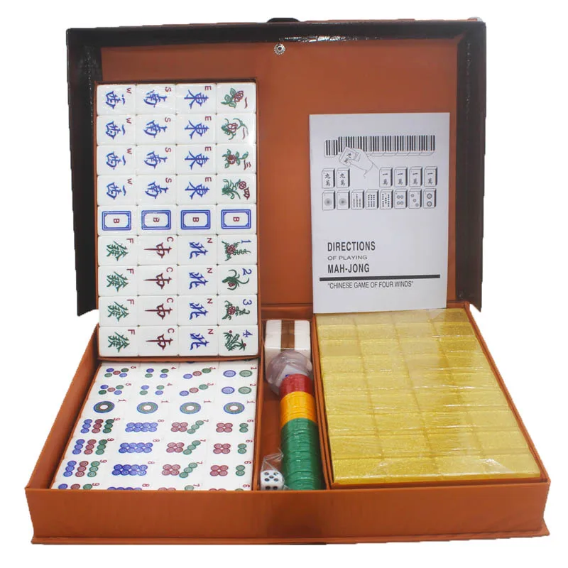 Luxury Professional English Mahjong Travel Portable Family Social Mahjong Puzzl Couple Games Jeu De Table Party Games Decoration
Luxury Professional English Mahjong Travel Portable Family Social Mahjong Puzzl Couple Games Jeu De Table Party Games Decoration