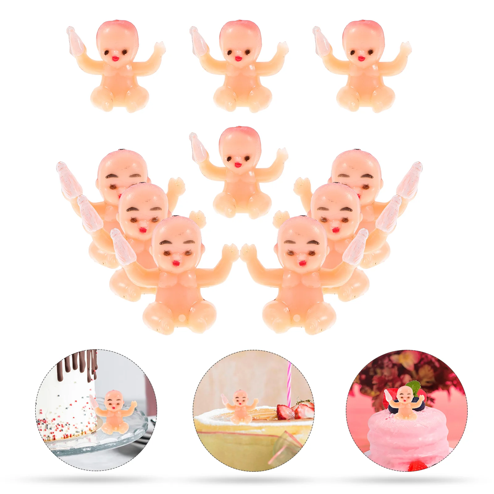 24 Pcs The Gift Plastic Baby Figurines Toys Venue Setting Props Tiny Babies Dolls Mini
24 Pcs The Gift Plastic Baby Figurines Toys Venue Setting Props Tiny Babies Dolls Mini
