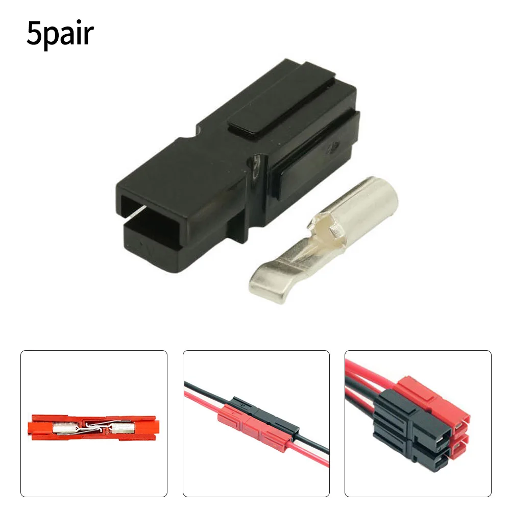 5Pairs Battery Charging ConnectorConnector Rubber Black Covers / Sleeves 30AMP Quick Connector Kit Socket Adapter
5Pairs Battery Charging ConnectorConnector Rubber Black Covers / Sleeves 30AMP Quick Connector Kit Socket Adapter