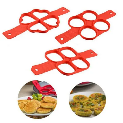 Silicone Non Stick Egg Pancake Maker Ring Kitchen Baking Omelet Moulds Flip Cooker Fantastic Egg Ring Mold Baking Accessories
Silicone Non Stick Egg Pancake Maker Ring Kitchen Baking Omelet Moulds Flip Cooker Fantastic Egg Ring Mold Baking Accessories
