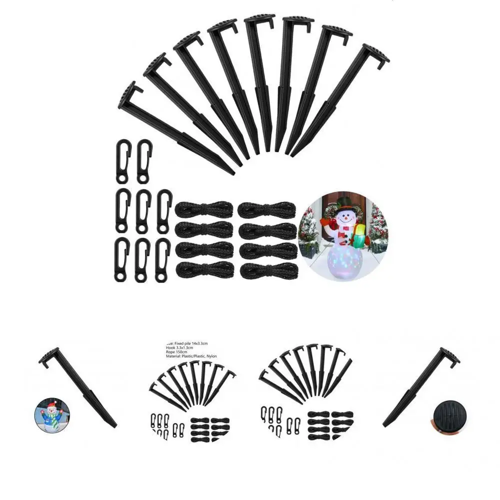 Lightweight 8 Sets Practical Heavy Duty Camping Tent Stake Plastic Tent Stake with Hooks for Patio
Lightweight 8 Sets Practical Heavy Duty Camping Tent Stake Plastic Tent Stake with Hooks for Patio