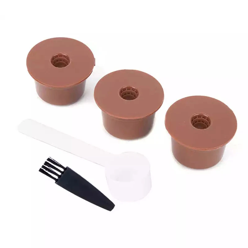 

3Pcs Coffee Capsule Stainless Steel Coffee Filter Cup For Caffitaly Coffee Capsule Shell Filled With Reusable Shell