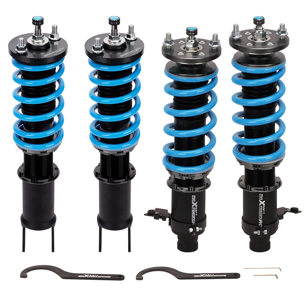 

4PCS 24 Ways Adjustable Damper Upgrade Coilovers for Honda Civic ED EE EF SH CRX 88-91 Integra 1990 1991 1992 1993