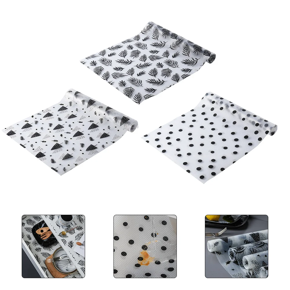 3 Rolls Oilproof Cabinet Cushions Cuttable Drawer Liners Kitchen Shelf Liners (Mixed Style)
3 Rolls Oilproof Cabinet Cushions Cuttable Drawer Liners Kitchen Shelf Liners (Mixed Style)