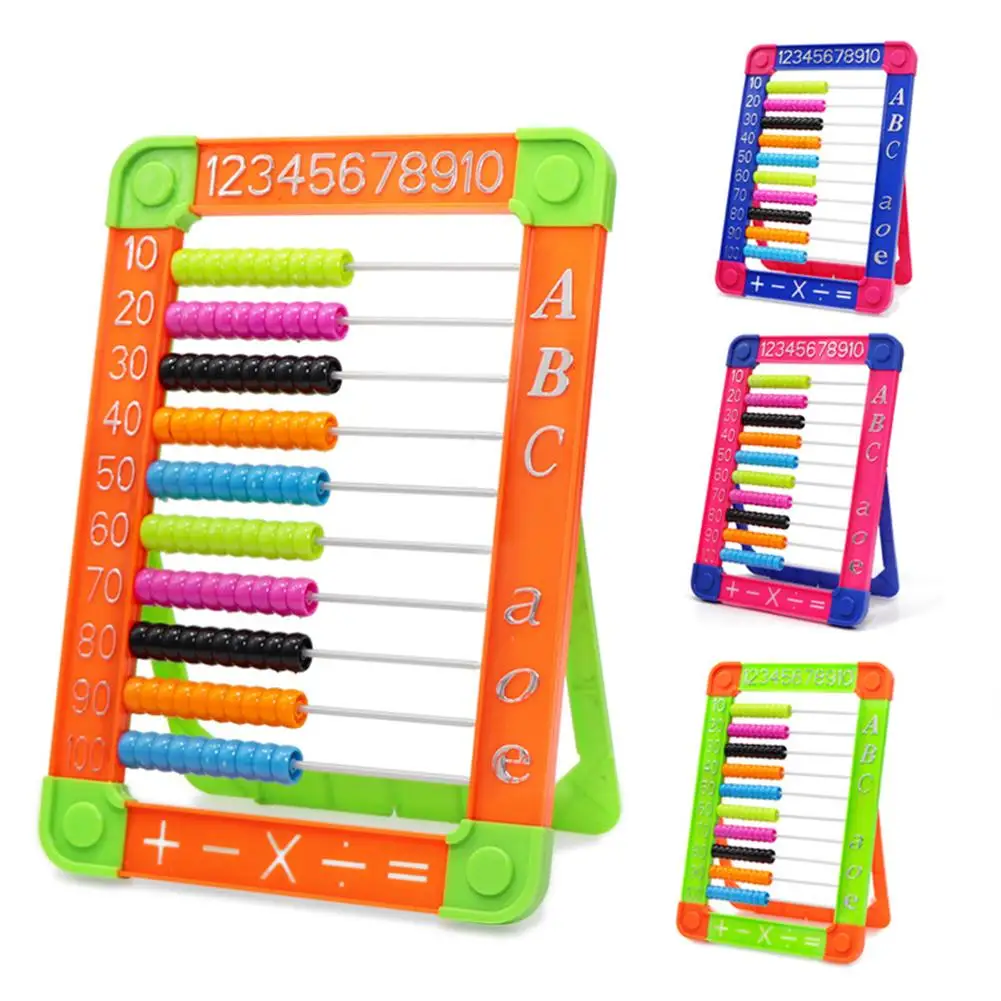 Детская математическая игрушка Abacus, многофункциональный Дошкольный обучающий инструмент для счета для детей, студентов детского сада
Детская математическая игрушка Abacus, многофункциональный Дошкольный обучающий инструмент для счета для детей, студентов детского сада