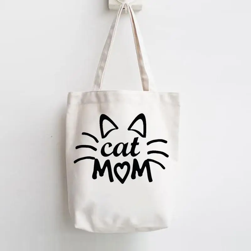 Print Shopper Handbags Shoulder Women Fashion Canvas Casual Cat Face Trend New Lovely Shopping Girls Graphic Tote Bag
Print Shopper Handbags Shoulder Women Fashion Canvas Casual Cat Face Trend New Lovely Shopping Girls Graphic Tote Bag