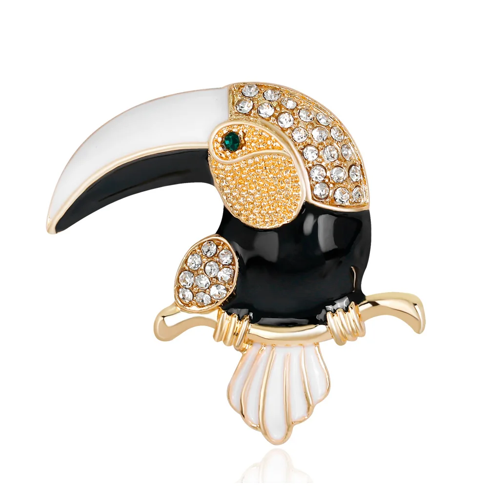 TULX Enamel Big Mouth Parrot Brooches For Women Fashion Animal Bird Badge Brooch Pins Sweater Accessories Lapel Pins Jewelry
TULX Enamel Big Mouth Parrot Brooches For Women Fashion Animal Bird Badge Brooch Pins Sweater Accessories Lapel Pins Jewelry