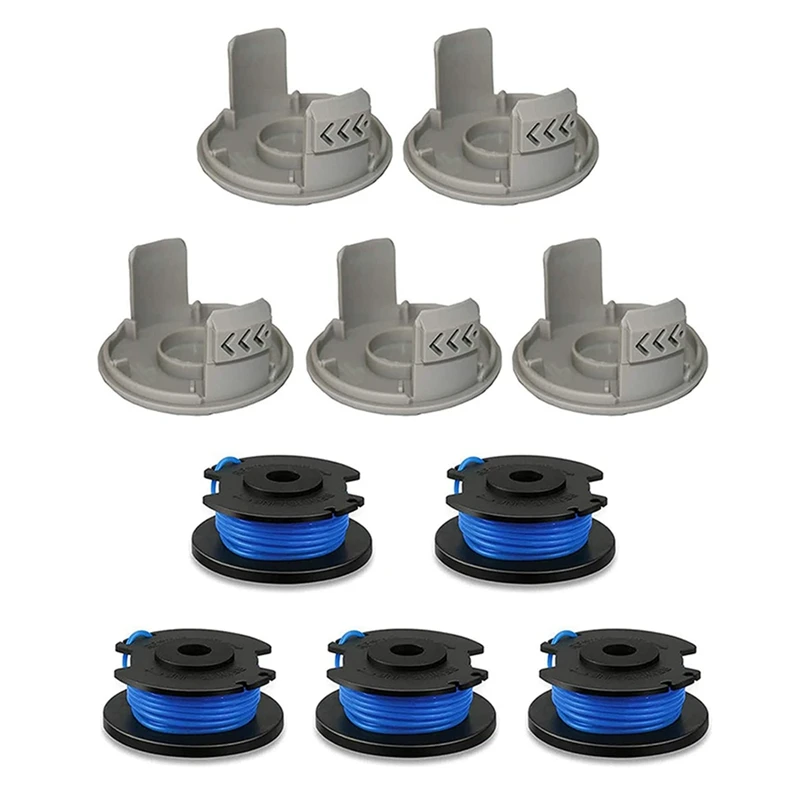 String Trimmer Spool Replacement For Ryobi One+ AC14RL3A 18V, 24V, 40V Cordless Trimmers,11Ft 0.065Inch With Trimmer Cap
String Trimmer Spool Replacement For Ryobi One+ AC14RL3A 18V, 24V, 40V Cordless Trimmers,11Ft 0.065Inch With Trimmer Cap