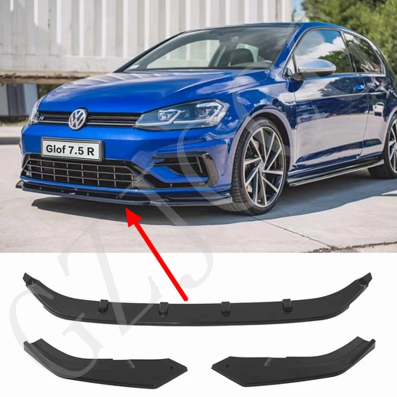 GOLF 7.5 MK7.5 R spoiler bumper diffuser front lip body kit ABS material 3-stage for Volkswagen
GOLF 7.5 MK7.5 R spoiler bumper diffuser front lip body kit ABS material 3-stage for Volkswagen
