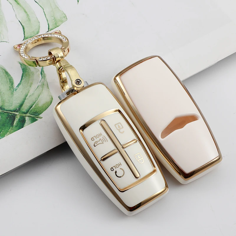 Auto Keychain For Hyundai Genesis G80 GV70 GV80 2019 2020 2021 2022 TPU Car Key Cover Case Remote Key Holder Car Accessories
Auto Keychain For Hyundai Genesis G80 GV70 GV80 2019 2020 2021 2022 TPU Car Key Cover Case Remote Key Holder Car Accessories