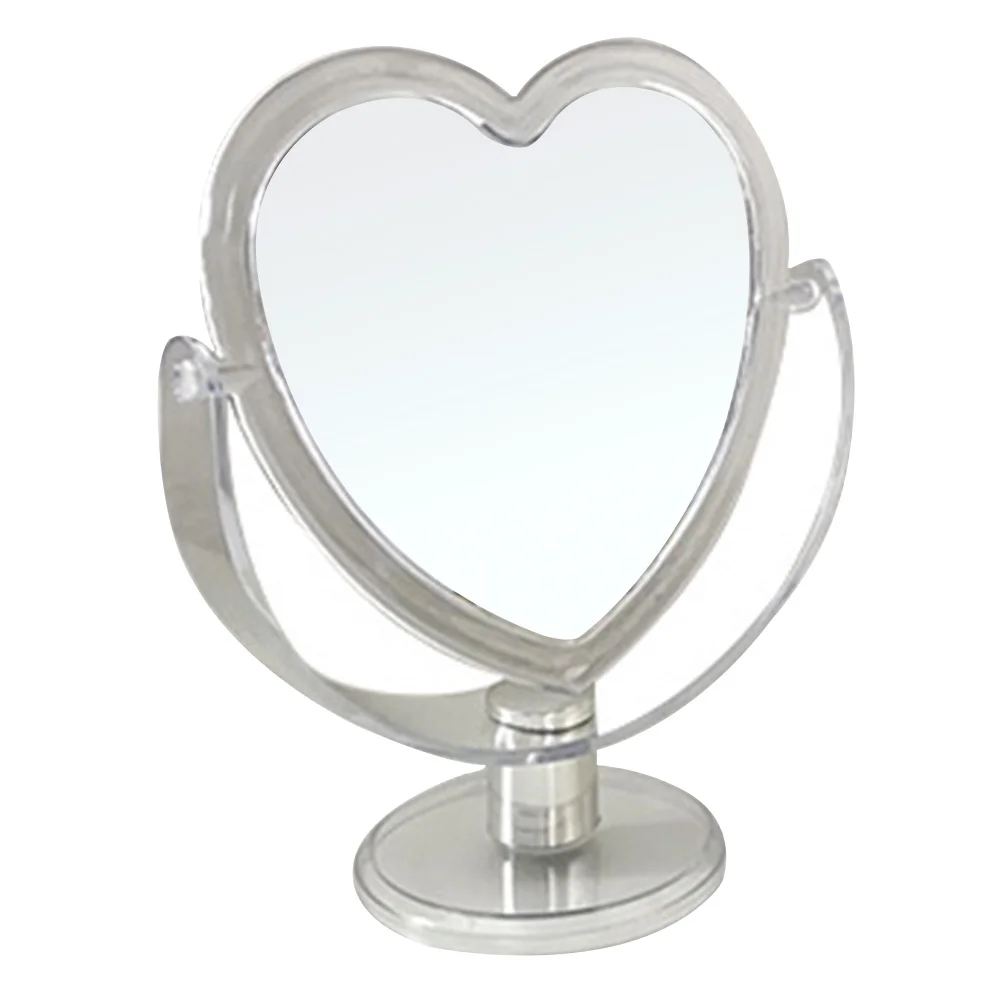1Pc Heart Shaped Makeup Mirror Table Mirror Makeup Mirror Dresser Decor for Home Women
1Pc Heart Shaped Makeup Mirror Table Mirror Makeup Mirror Dresser Decor for Home Women