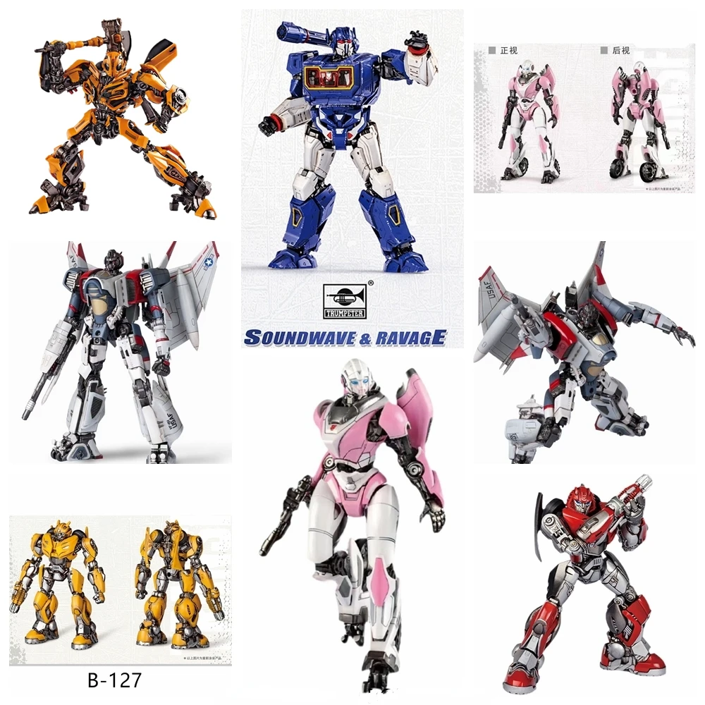 В наличии Trumpeter трансформер Soundwave Blitzwing Arcee Cliffjumper сборная умная карманная экшн-фигурка воина робот
В наличии Trumpeter трансформер Soundwave Blitzwing Arcee Cliffjumper сборная умная карманная экшн-фигурка воина робот