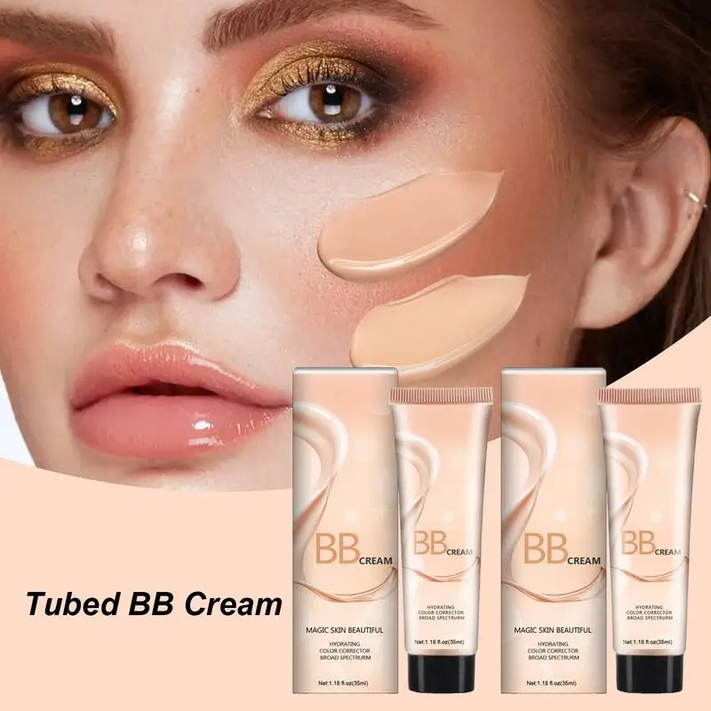 Основа для макияжа BBCream, легкая основа для макияжа BBCream, Увлажняющая Основа BBCream с натуральными ингредиентами, макияж для женщин