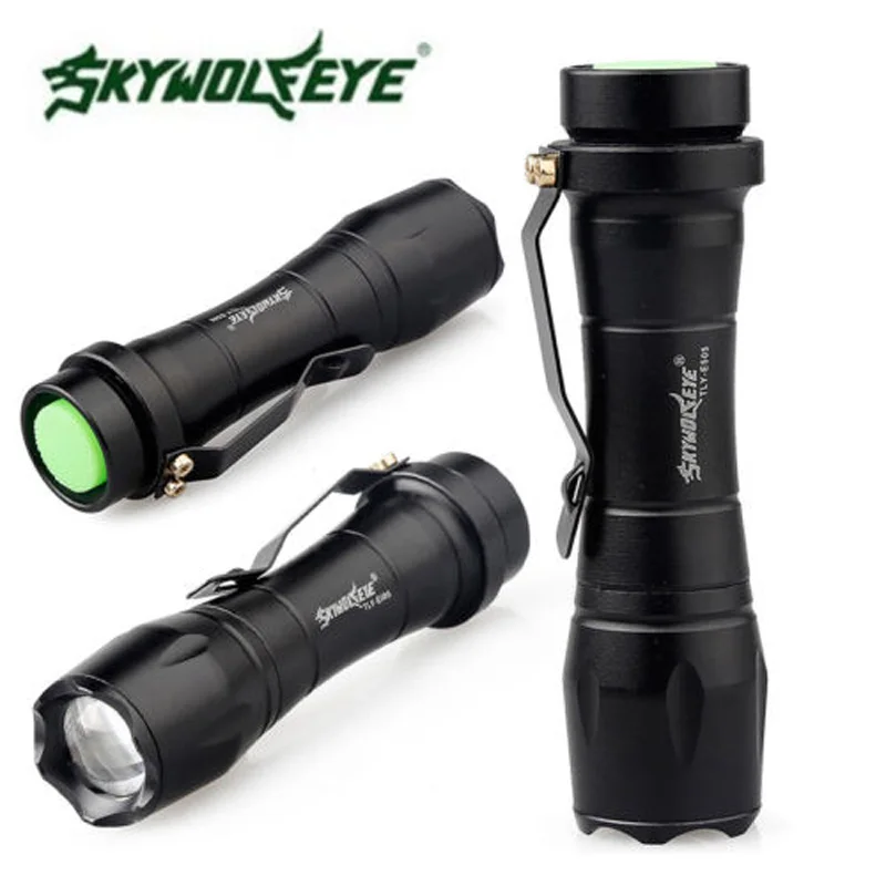 Aluminum Alloy Coating long-term brightening Non-thermal radiation Anti-reflective LED Flashlight Black useful
Aluminum Alloy Coating long-term brightening Non-thermal radiation Anti-reflective LED Flashlight Black useful
