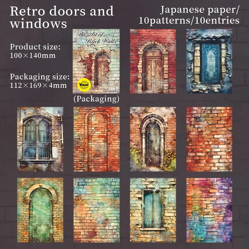 Набор стикеров Jianwu The Art of Brick Walls Series
Набор стикеров Jianwu The Art of Brick Walls Series