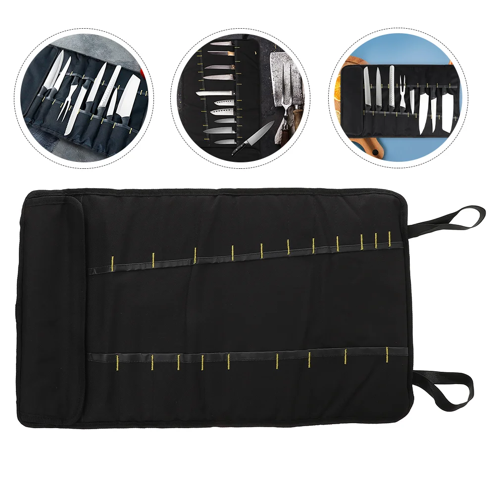 Bag Chef Rollcase Pouch Kitchen Wrap Cutlery Carrying Storage Holder Tool Holders Organizer Travel Carrier Portable Butcher 
Bag Chef Rollcase Pouch Kitchen Wrap Cutlery Carrying Storage Holder Tool Holders Organizer Travel Carrier Portable Butcher