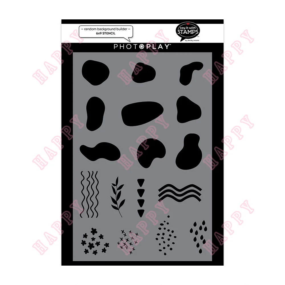 2022 New Arrival Random Background Builder Stencil Diy Scrapbooking Paper Album Greeting Cards Decoration Coloring Templates
2022 New Arrival Random Background Builder Stencil Diy Scrapbooking Paper Album Greeting Cards Decoration Coloring Templates