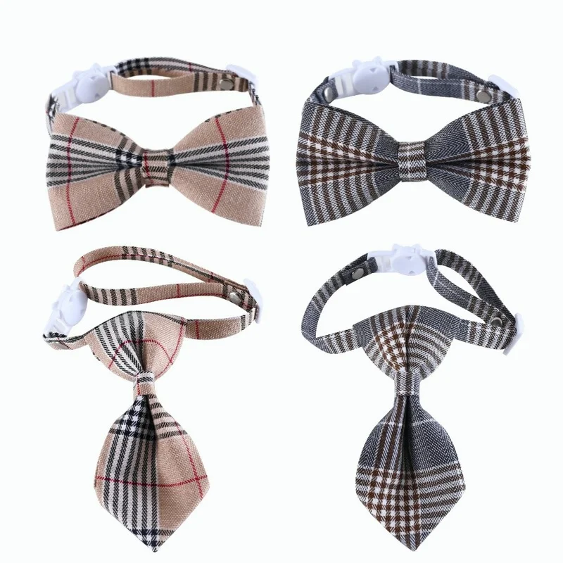 Plaid Pets Cat Collar Accessories Adjustable Kitten Bibs Cute Bowknot Chihuahua Bandana Safety Buckle Puppy Pet Supplies
Plaid Pets Cat Collar Accessories Adjustable Kitten Bibs Cute Bowknot Chihuahua Bandana Safety Buckle Puppy Pet Supplies