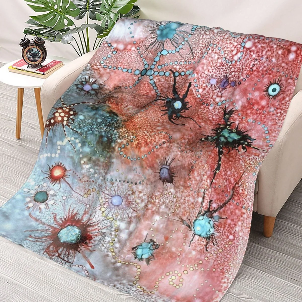 Hunters Insect Throws Blankets Collage Flannel Ultra-Soft Warm picnic blanket bedspread on the bed
Hunters Insect Throws Blankets Collage Flannel Ultra-Soft Warm picnic blanket bedspread on the bed