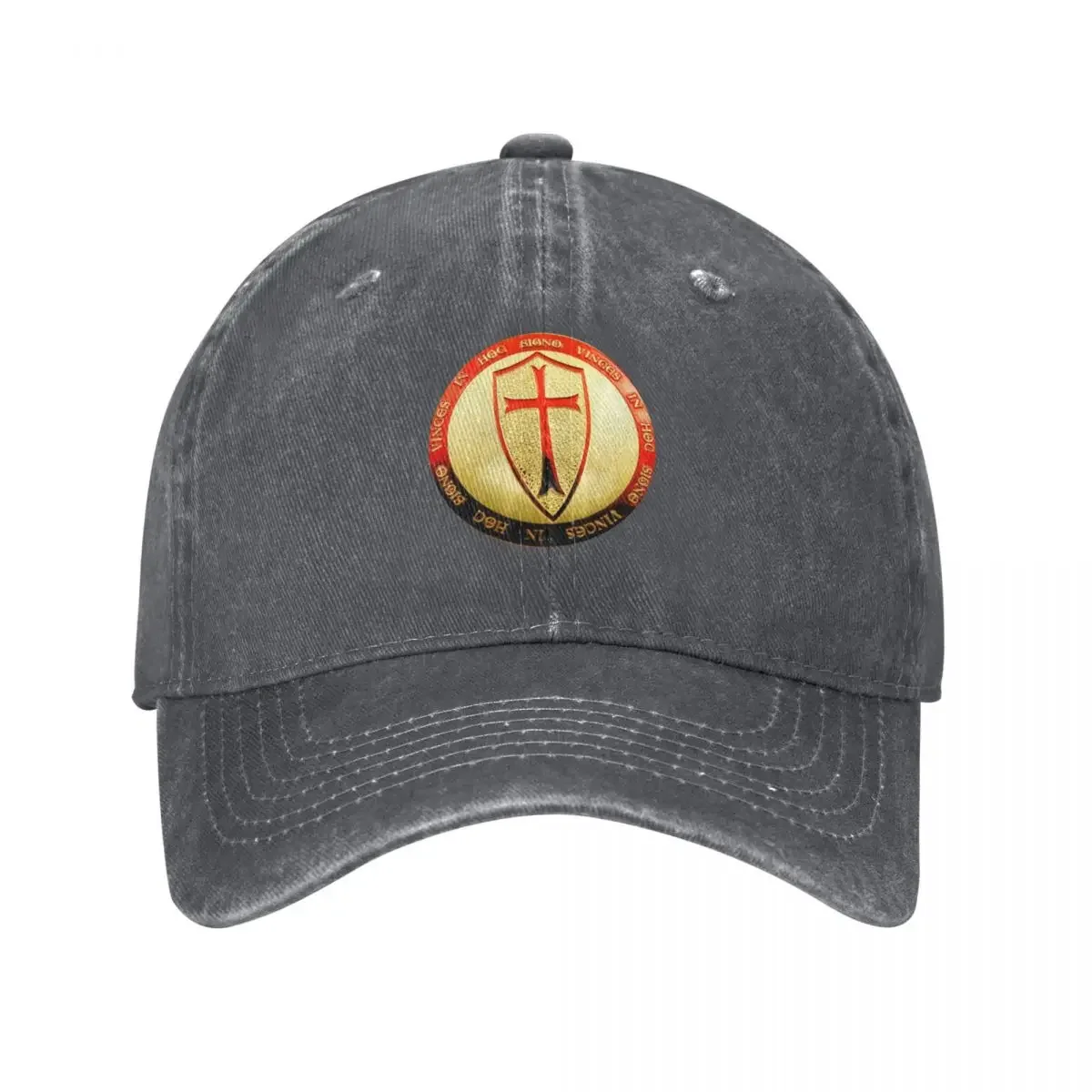 In Hoc Signo VincesIn this sign you will conquer Бейсбольная кепка Джентльменская шляпа вечерние