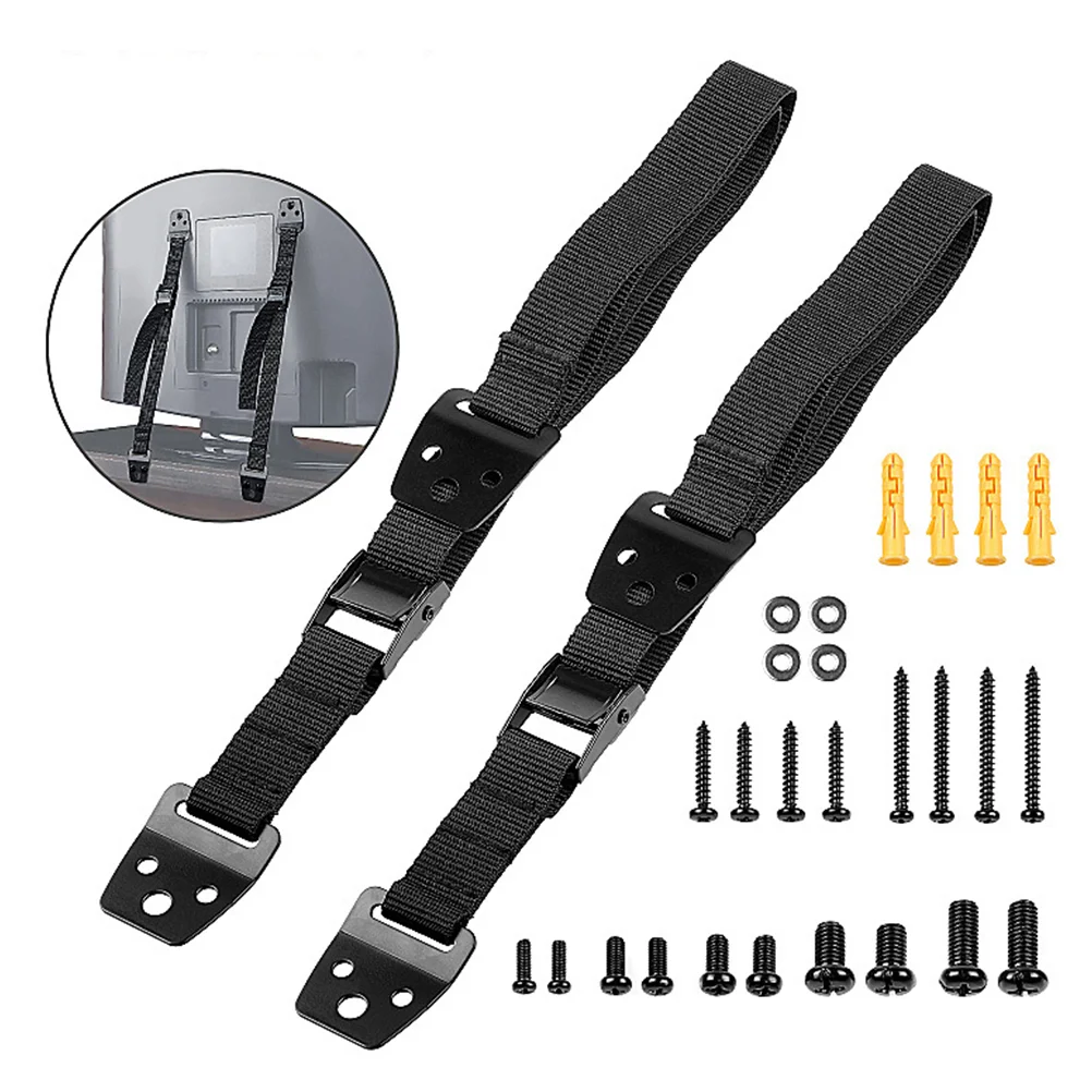 1 Set Anti-Tip Strap Safety Wall Strap Anti-Tip Strap Belt Wall Anchor for Dresser
1 Set Anti-Tip Strap Safety Wall Strap Anti-Tip Strap Belt Wall Anchor for Dresser