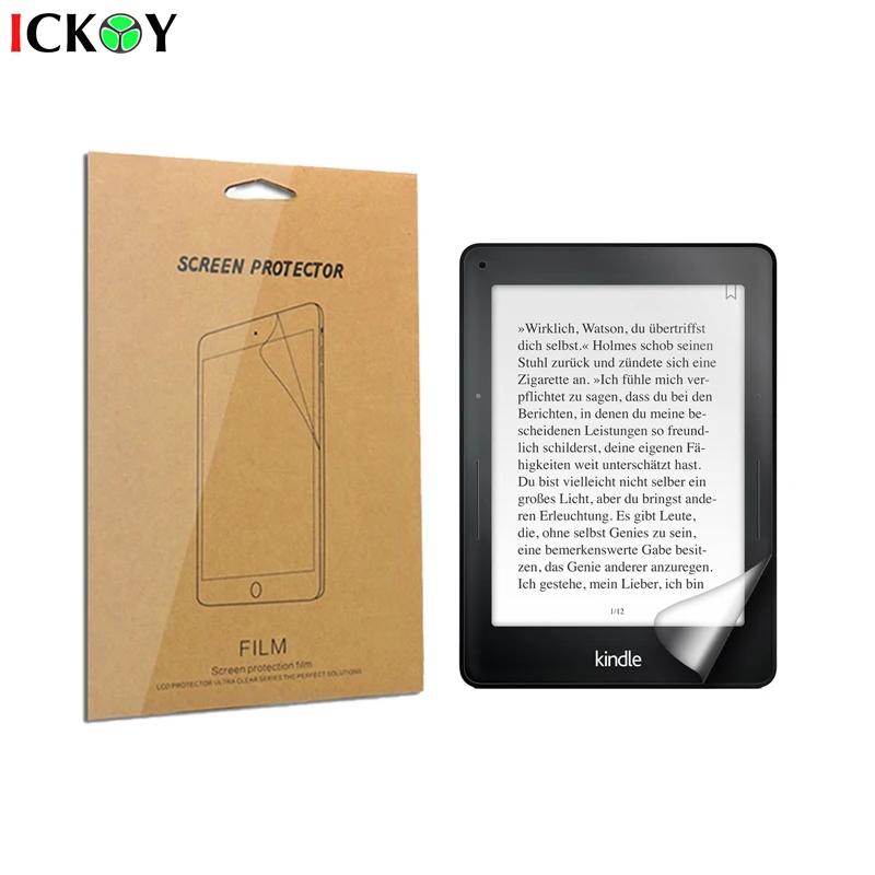 3pcs Matte/Clear Screen Protector Shield Film for Kindle Voyage Protective Anti-Scrach Cover Film e-Reader Accessories
3pcs Matte/Clear Screen Protector Shield Film for Kindle Voyage Protective Anti-Scrach Cover Film e-Reader Accessories