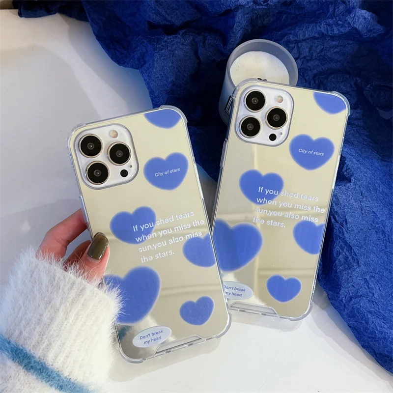 Luxury Glitter Cute Love Heart Mirror Dreamlike Phone Cases For iphone 13 12 Pro 11 XS Max XR X 8 7 Plus Protective Back Cover
Luxury Glitter Cute Love Heart Mirror Dreamlike Phone Cases For iphone 13 12 Pro 11 XS Max XR X 8 7 Plus Protective Back Cover