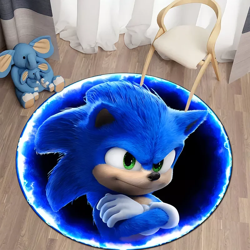 NEW 3d dos desenhos animados sonic área redonda tapete tapete sala de estar tapete de poliéster dropship e-sports cadeira tape 
NEW 3d dos desenhos animados sonic área redonda tapete tapete sala de estar tapete de poliéster dropship e-sports cadeira tape