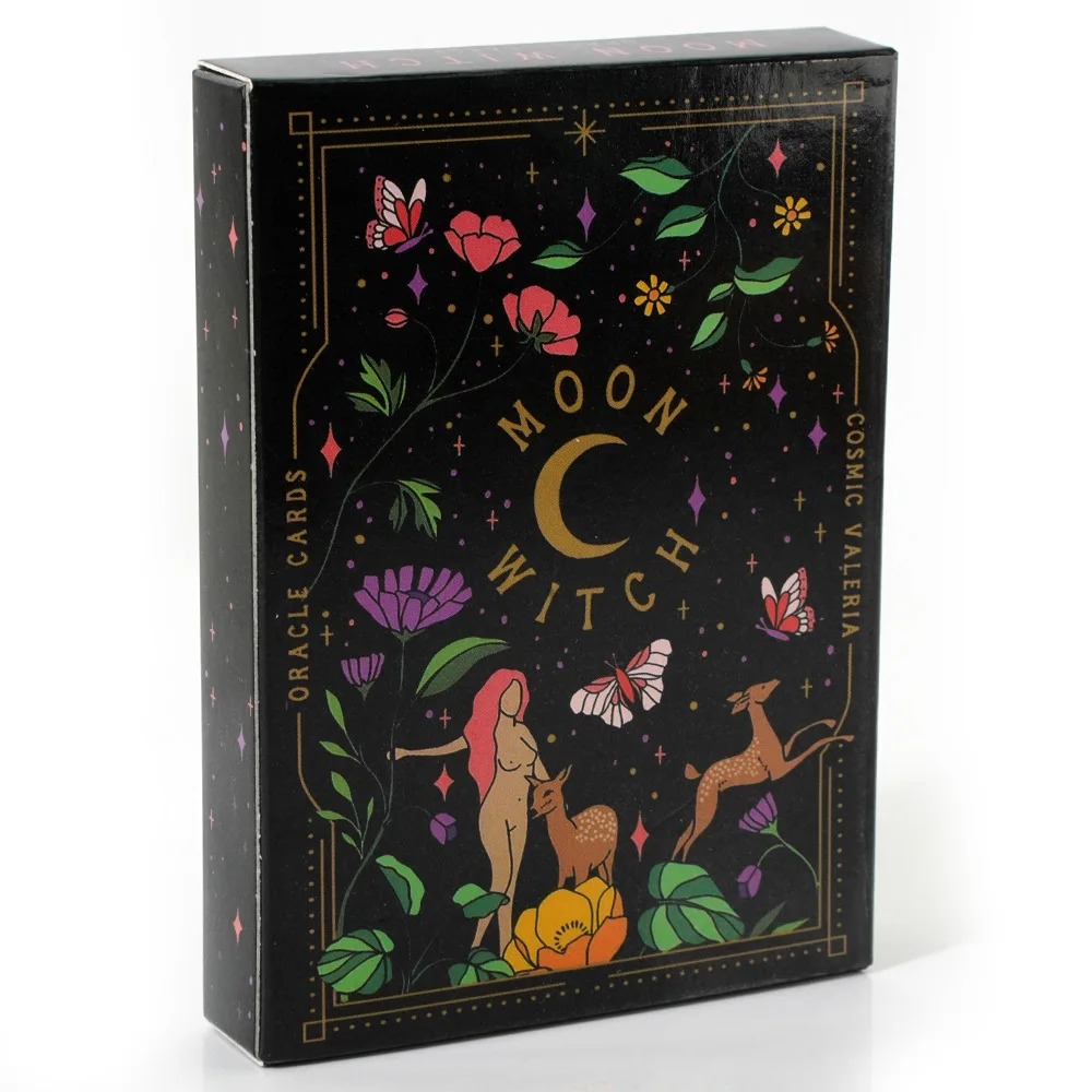 Moon Witch Tarot Cards Oracle Cards tarot Deck and Card Game high quality Board Game Divination fate party enterainment
Moon Witch Tarot Cards Oracle Cards tarot Deck and Card Game high quality Board Game Divination fate party enterainment