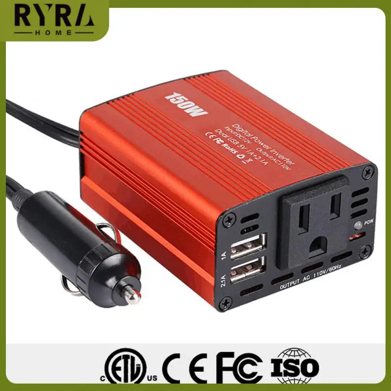 Car Power Inverter With Dual Usb Dc 12v To Ac 110v 220v Transformer Convert Multi-function Portable Modified Sine Wave 150w
Car Power Inverter With Dual Usb Dc 12v To Ac 110v 220v Transformer Convert Multi-function Portable Modified Sine Wave 150w