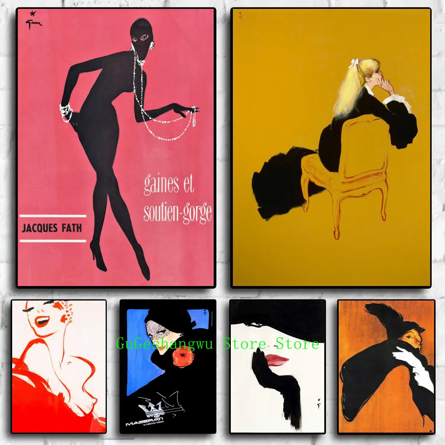 Современный настенный художественный постер rene gruau с изображением на холсте для украшения спальни
Современный настенный художественный постер rene gruau с изображением на холсте для украшения спальни