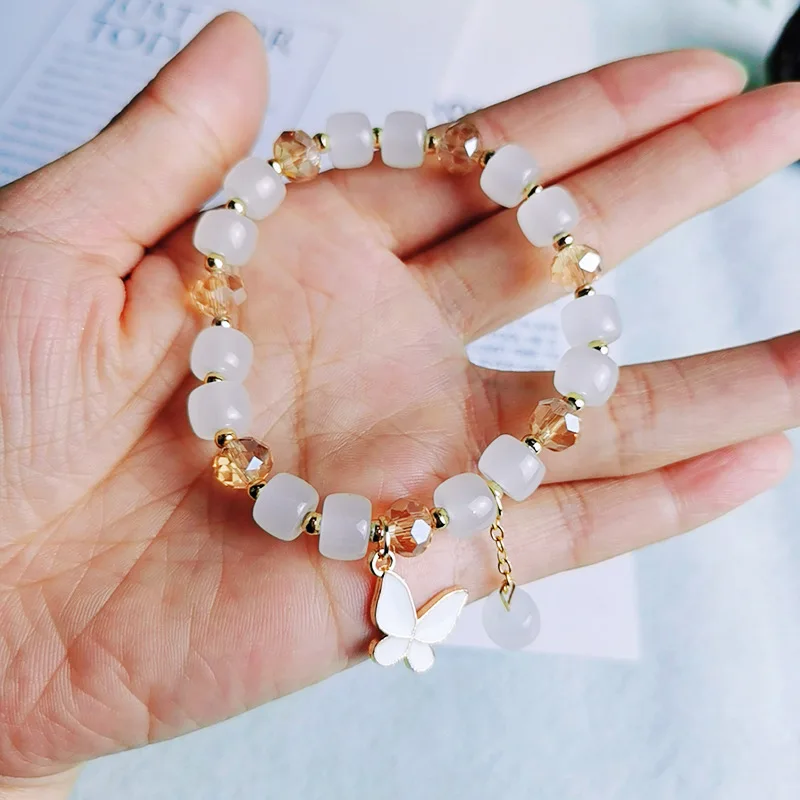 New Summer Bracelets for Women Butterfly Pendant Crystal Bracelet Fashion Jewelry Girl Charm Bracelets Jewelry Gift Wholesale
New Summer Bracelets for Women Butterfly Pendant Crystal Bracelet Fashion Jewelry Girl Charm Bracelets Jewelry Gift Wholesale