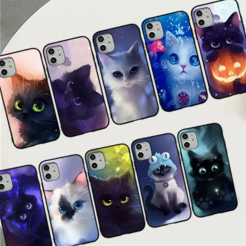 Cute Cat Cartoon Phone Case for iPhone 11 12 13 Mini Pro Max 8 7 6 6S Plus X 5 SE 2020 XR XS Funda Case
Cute Cat Cartoon Phone Case for iPhone 11 12 13 Mini Pro Max 8 7 6 6S Plus X 5 SE 2020 XR XS Funda Case