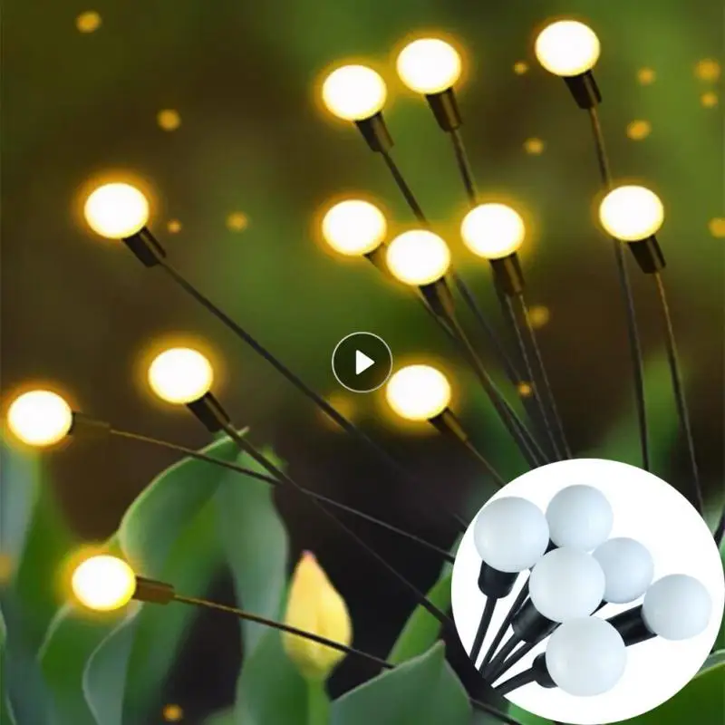 Светлячок на солнечной батарее, светодиодный светильник для сада, фейерверк, рождественское уличное украшение
Светлячок на солнечной батарее, светодиодный светильник для сада, фейерверк, рождественское уличное украшение