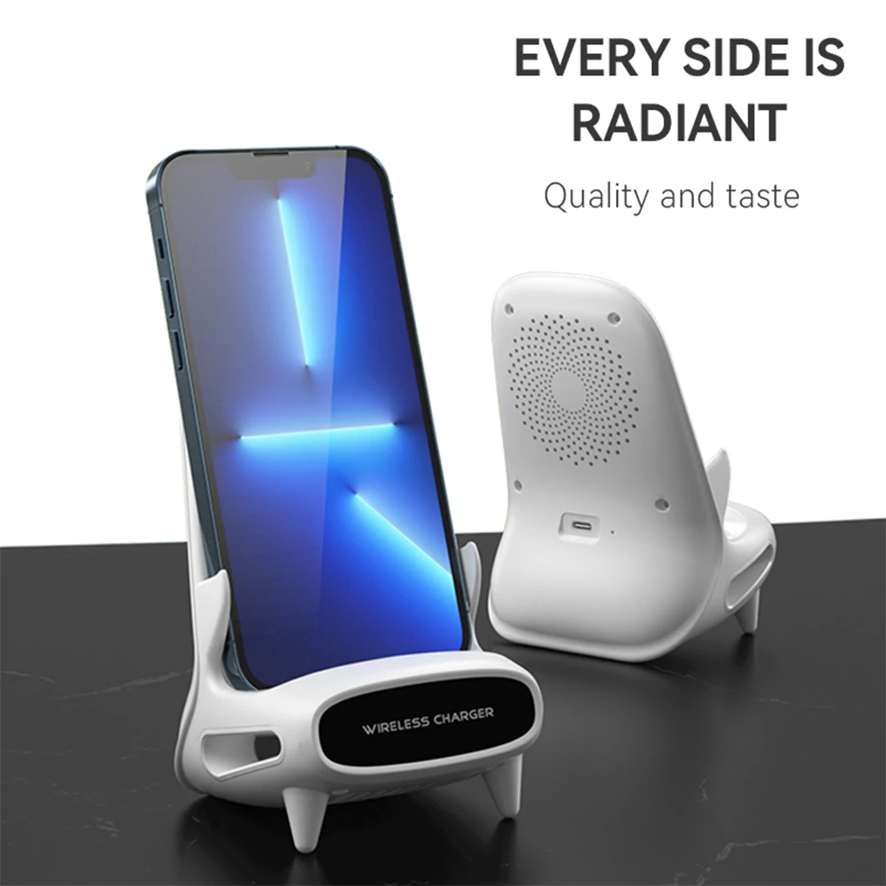 15W Wireless Desktop Charger Stand Induction Type C Fast Charge Dock for iPhone 12 X XS Samsung Xiaomi Phone Charging Station
15W Wireless Desktop Charger Stand Induction Type C Fast Charge Dock for iPhone 12 X XS Samsung Xiaomi Phone Charging Station