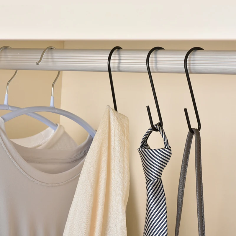 5 Pcs S Shape Hanging Hooks for Kitchen, Bar, Bathroom, Bedroom, Office, Bag, Plant Hanging Utensil, Black,Silver
5 Pcs S Shape Hanging Hooks for Kitchen, Bar, Bathroom, Bedroom, Office, Bag, Plant Hanging Utensil, Black,Silver