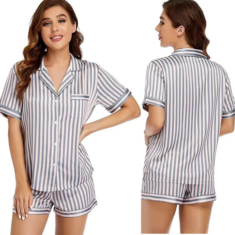 Летняя полосатая Пижама с короткими рукавами, шорты, женская одежда для дома, тонкая Пижама, женская пижама, пикантная Ночная одежда для жен...
Летняя полосатая Пижама с короткими рукавами, шорты, женская одежда для дома, тонкая Пижама, женская пижама, пикантная Ночная одежда для жен...
