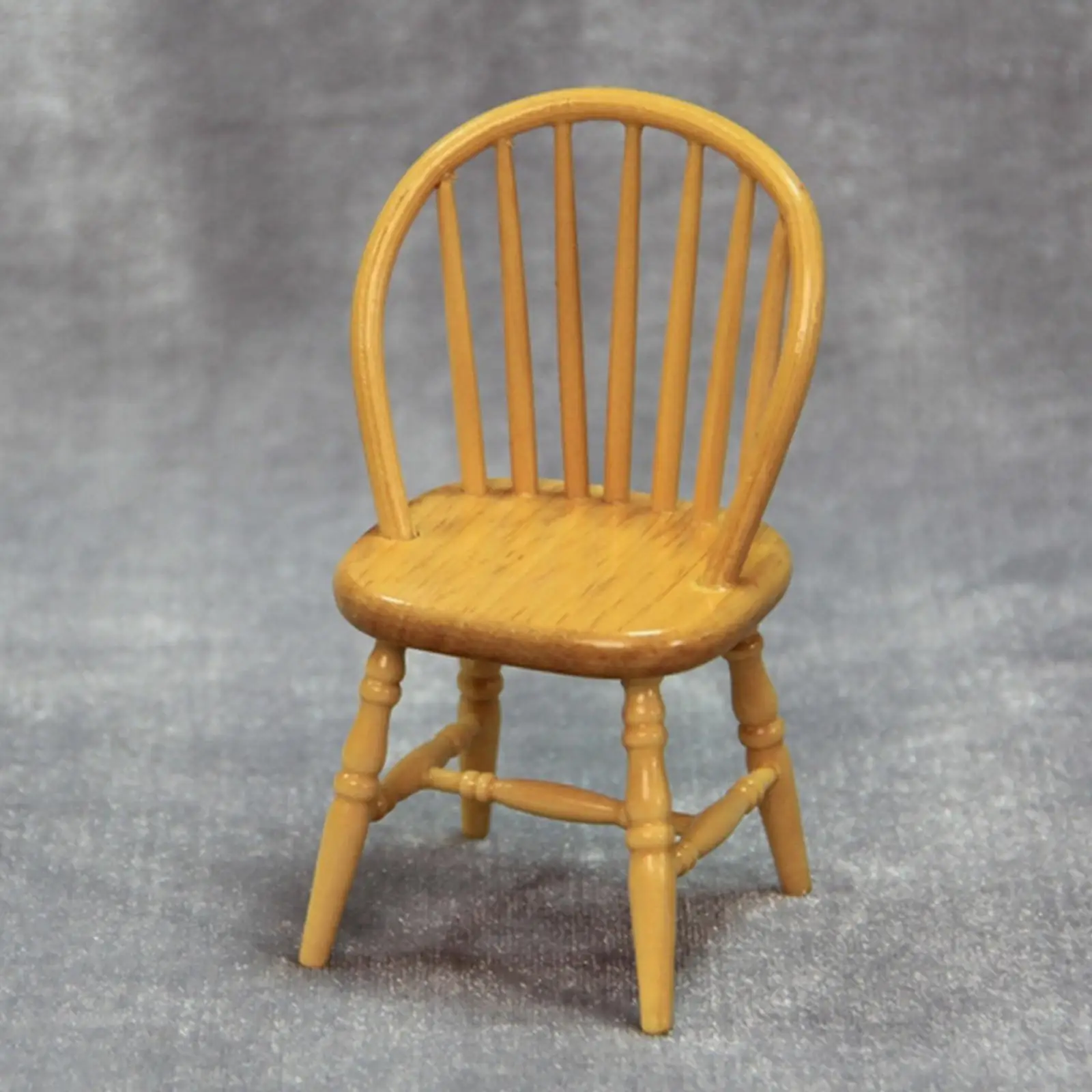 Wooden Dollhouse Chair Pretend Toy Simulation Mini Furniture Model for Educational Toy Kids Toy Life Scene Decor Early Learning
Wooden Dollhouse Chair Pretend Toy Simulation Mini Furniture Model for Educational Toy Kids Toy Life Scene Decor Early Learning