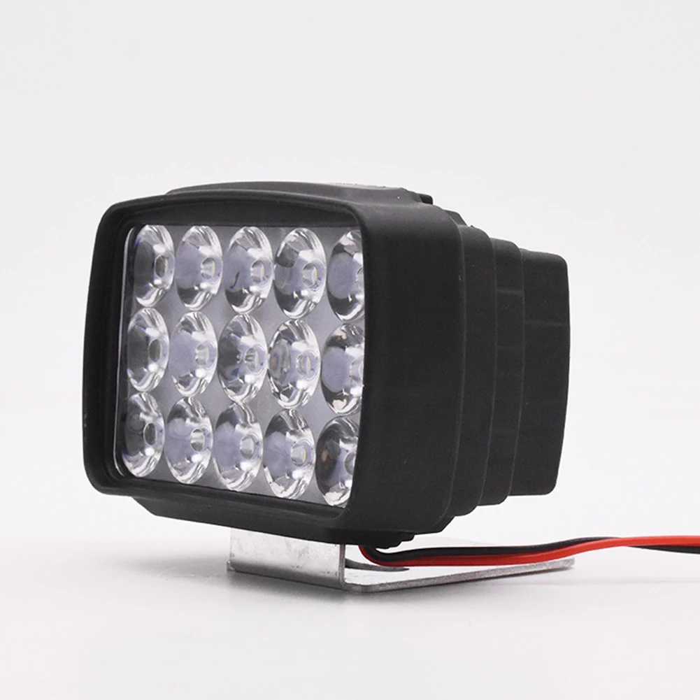 Motorcycle Headlight 15 LED Driving Spot Light Fog White Motorbike ATV UTV Truck 6000-6500K White 2000LM Aluminum Alloy Waterpro
Motorcycle Headlight 15 LED Driving Spot Light Fog White Motorbike ATV UTV Truck 6000-6500K White 2000LM Aluminum Alloy Waterpro