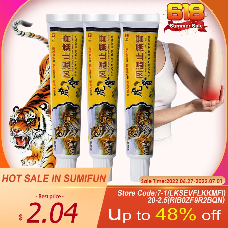 15g/pc Tiger Balm Pain Relief Cream Chinese Medical Plaster For Rheumatoid Arthritis Treatment Joint Ache Back Analgesic Cream
15g/pc Tiger Balm Pain Relief Cream Chinese Medical Plaster For Rheumatoid Arthritis Treatment Joint Ache Back Analgesic Cream